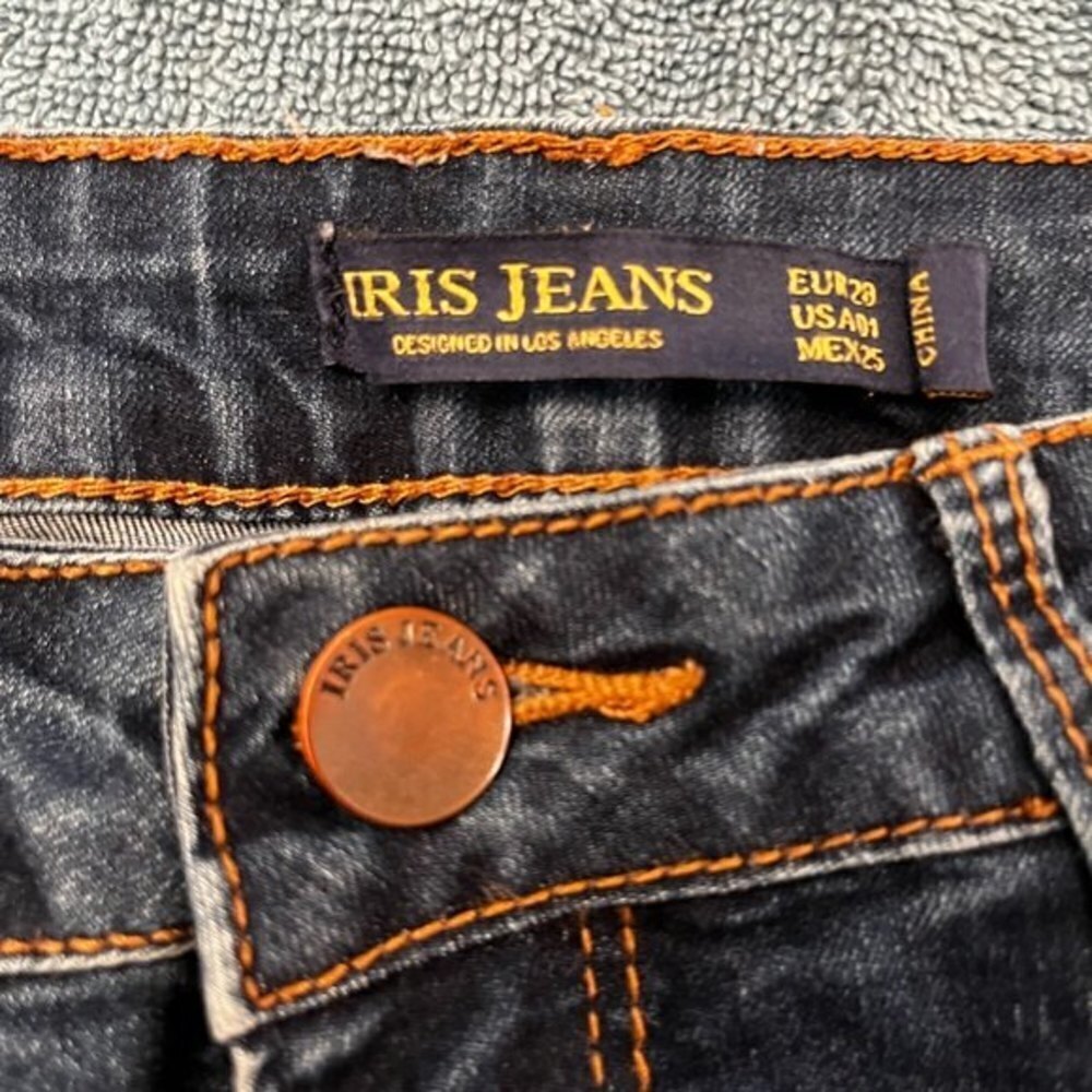 IRIS JEANS Modern Vintage Skinny Jeans Medium Wash Blue Denim Womens Size 28 - Picture 9 of 10